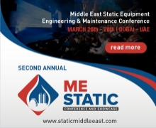 Middle East Static Equipment Engineering & Maintenance Conference 2019